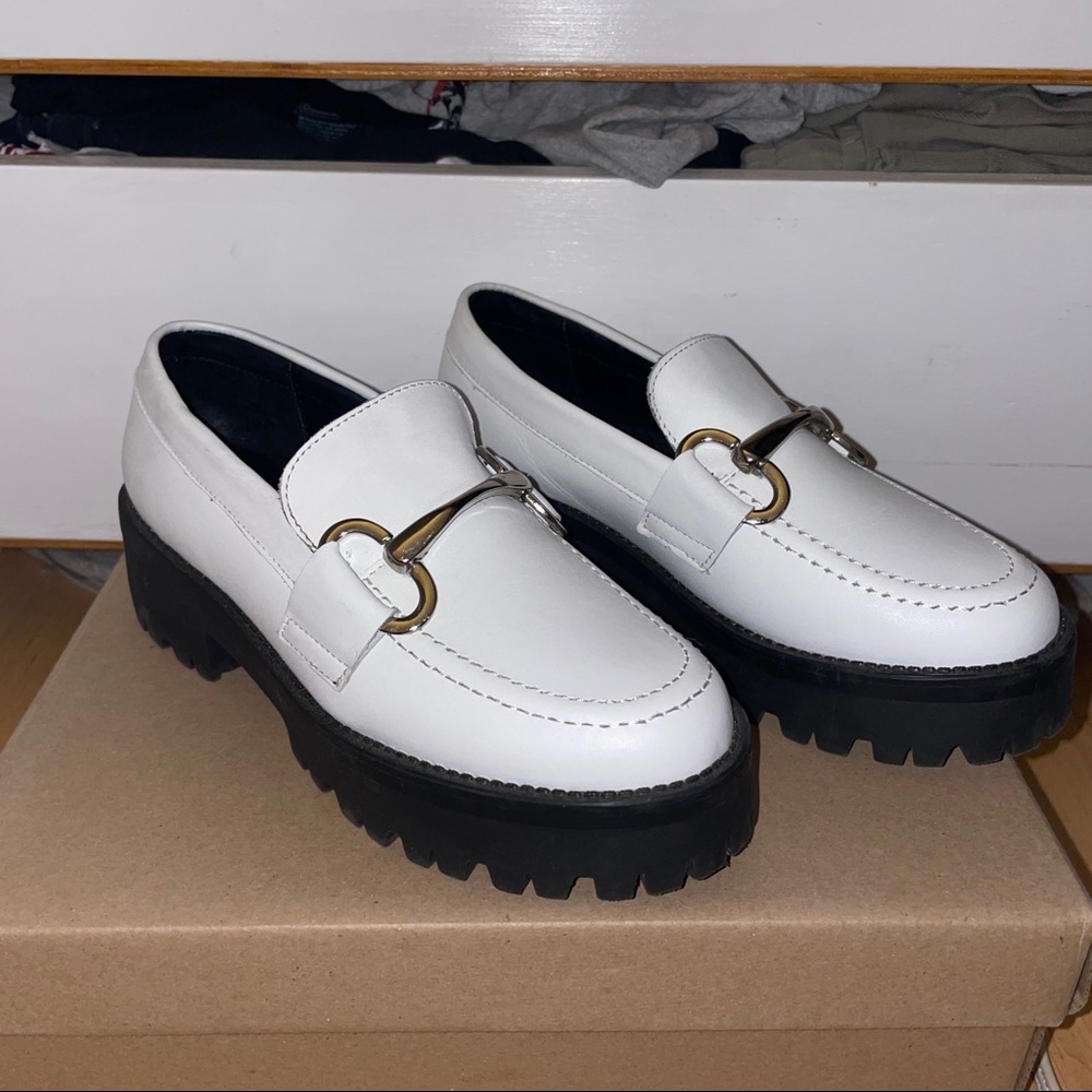 Steve Madden chunky sole loafers
